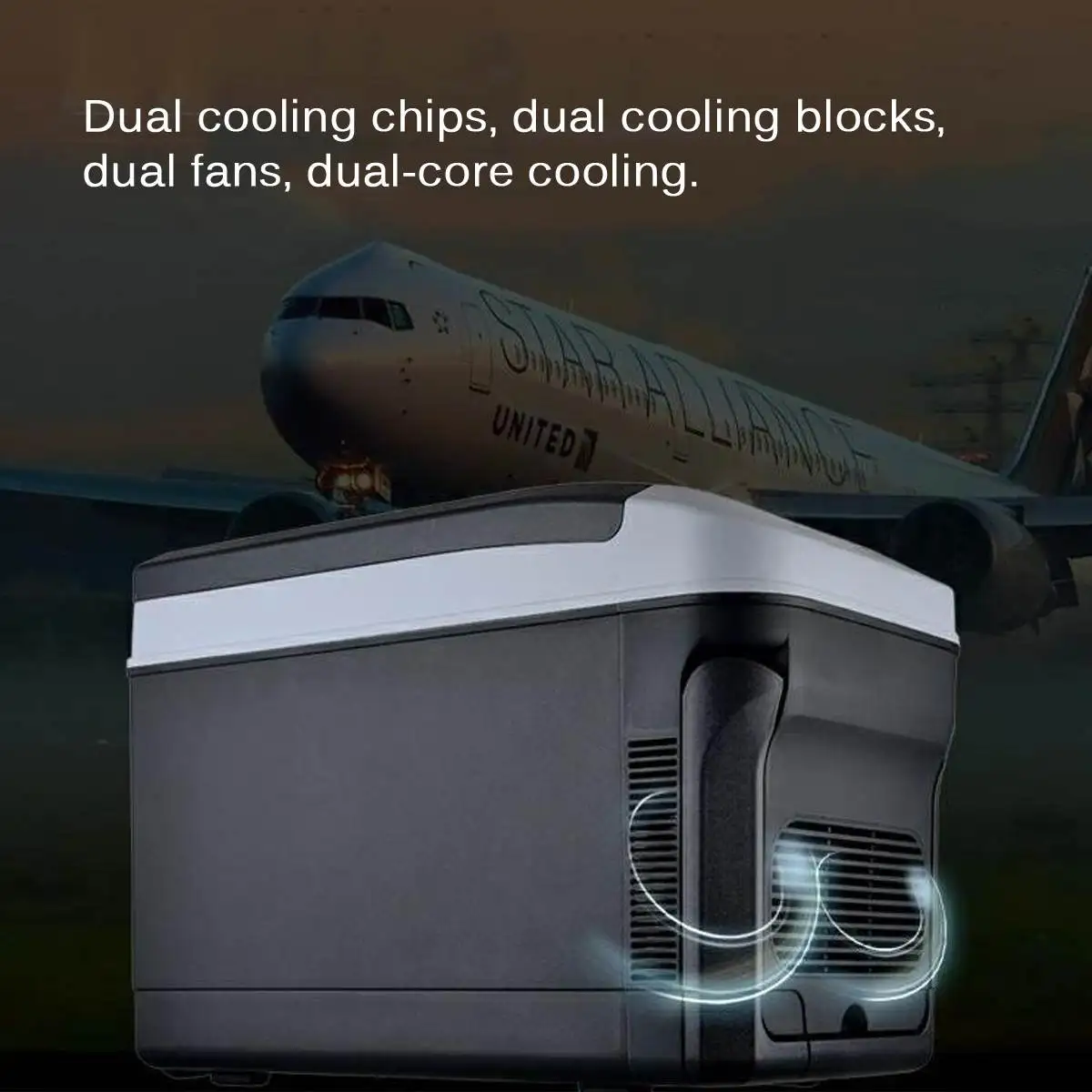 35l Home Small Refrigerator Mini Fridges 12v/24v 220v Portable Food