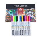 GXIN High quality Oil-based 11mm 18 Colors paint markers for DIY