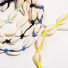 Rope Bracelet Fashion Natural Handmade Colorful Custom Sea Shell Rope Bracelet Jewelry