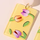Earrings Earrings Women Girls Fashion Earrings Lightweight Custom Acrylic Earrings