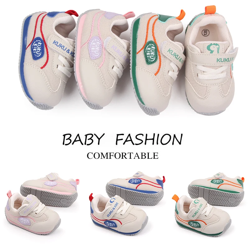 New Arrival Kids Sport Shoes Factory Wholesale Kids Toddler Baby Sport Shoes Baby Walking Shoes details
