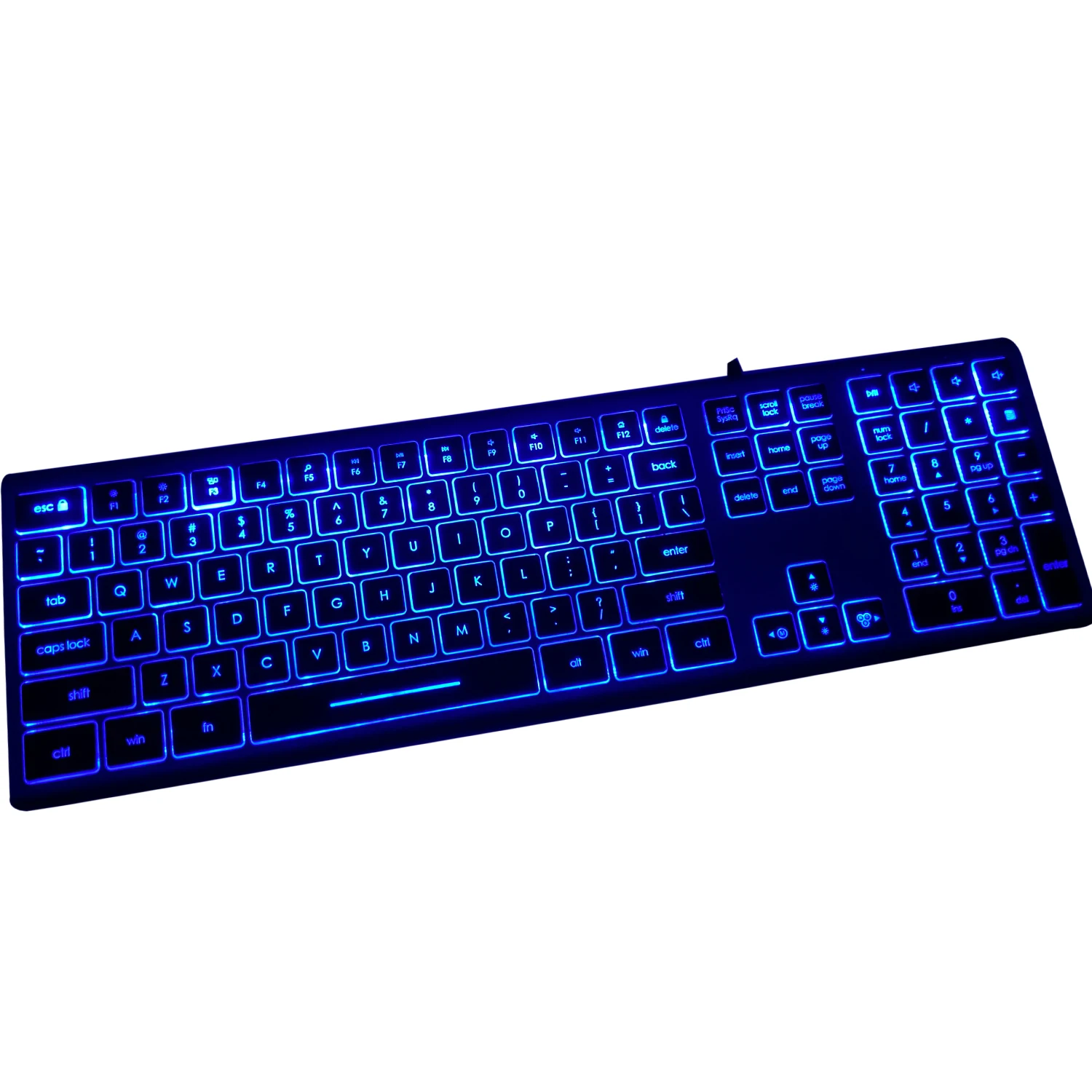 standard backlit keyboard