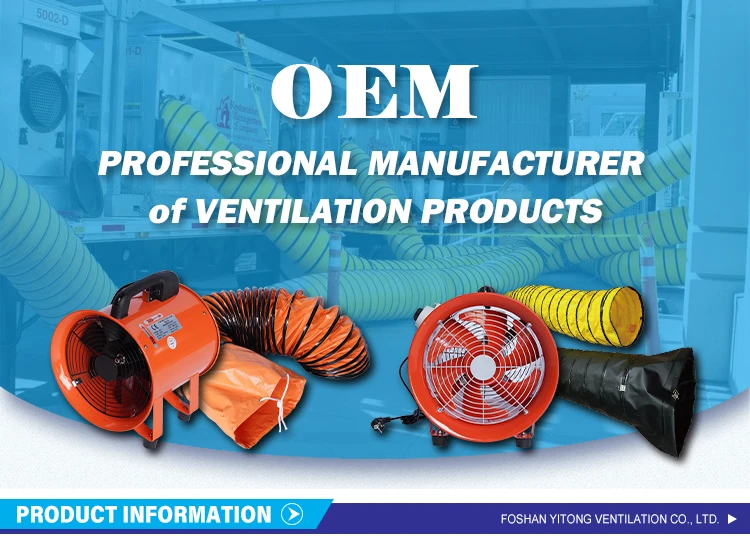 Axial Flow Fan, 110V, Electric - detail 2
