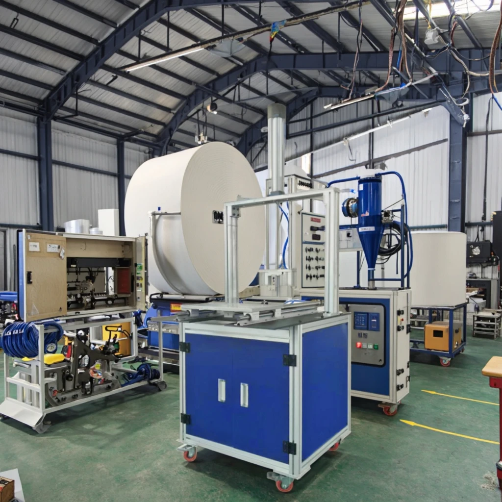 YP450 Paper Can Wafer Press Machine