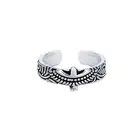 Silver Eagle 2021 Silver Plated Vintage Eagle Wings Open EAGLE RING