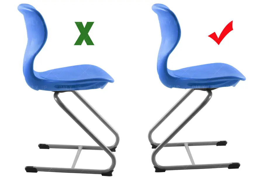 Sled School Student Chair For Classroom Training Room Ergonomic Library Reading Chair Household Study Room Chair