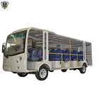 Car Top Quality Sightseeing Car Powered Tourist Car 72V Luxury Resort Bus Electric