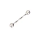 Tongue Barbell ASTM F136 Titanium Threadless Tongue Barbell Titanium Barbell