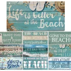Wooden Craft 2021 New Beach Wooden Sign Hang Wall Craft Wood Sign Home Beach Decor