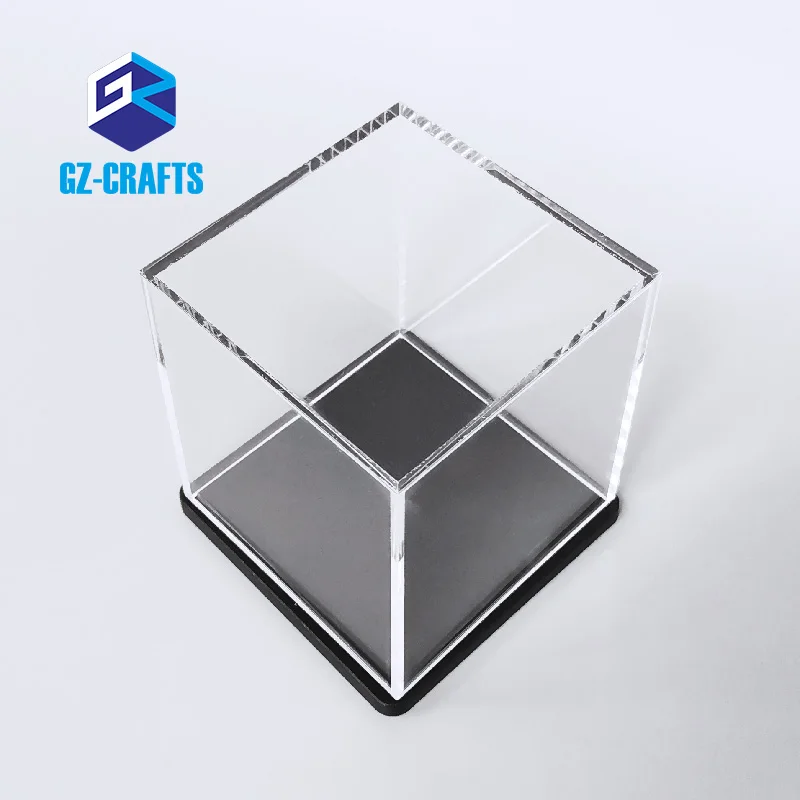 Clear Sided Acrylic Display Cube Boxes X X Inch Sides Acrylic