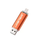 Drive Flash Drives JASTER 2 In 1 Otg Pen Drive 4GB 8GB 16GB 32GB 64GB 128GB USB2.0 Usb Flash Drives