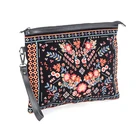 Women Clutch Bag Newest Flower Wholesale Cheaper Fashion Women Zipper Clutch Bag For Girls