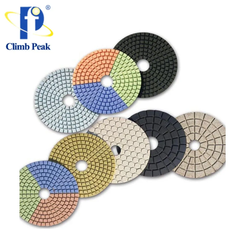 Details about   6 Inch Black Buff Diamond Polishing Pad 150mm Abrasive Tool for Granite Marble 