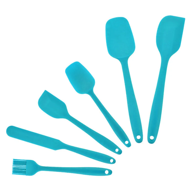Non-Stick Spatula for Cooking baking tools, kitchen accessories Silicone cookware spatula set Custom scraper kitchenware