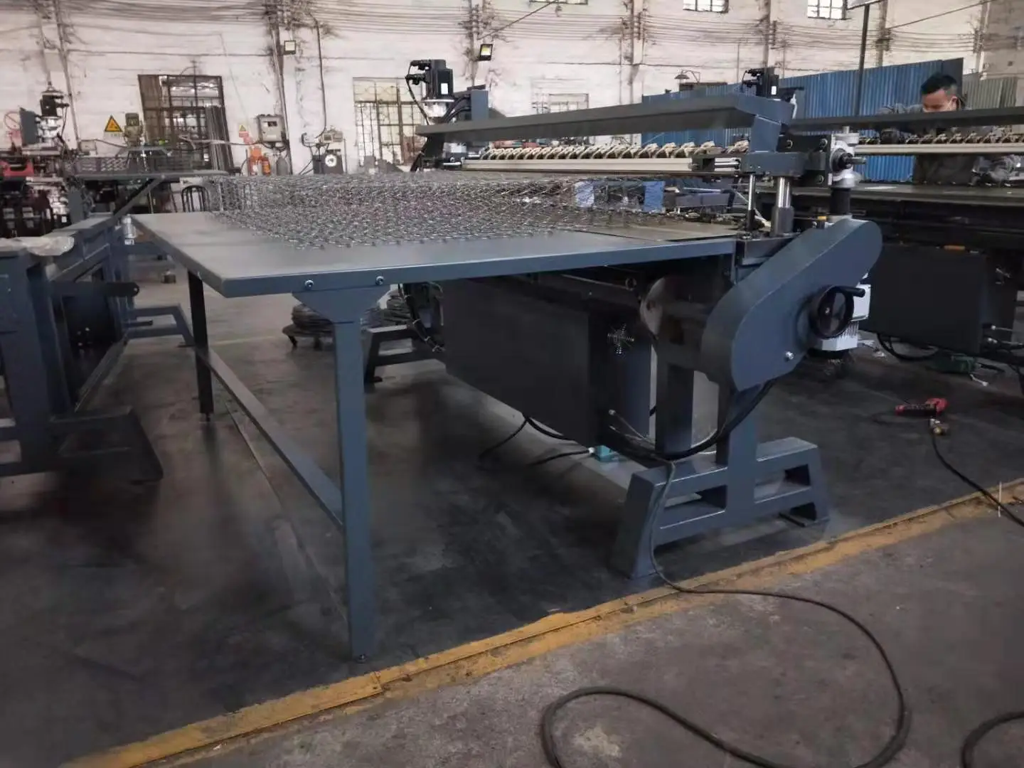 Full Automatic Bonnell Spring String Assembling Machine for Mattress Bed