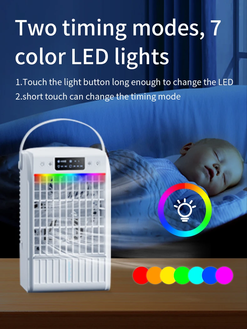 Mini Cooling Air Conditioner, Portable, USB - detail 14