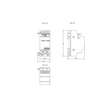 Siemens Plc Controller LOGO Plc Expansion Module 6ED1055-1FB00-0BA2 Digital Input Output Module DM8 230R