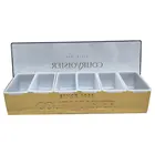 Amazon Bar Caddy 2020 Amazon Top Seller COURVOISIER Gold Metal Bar Condiment Caddy Set For Promotional