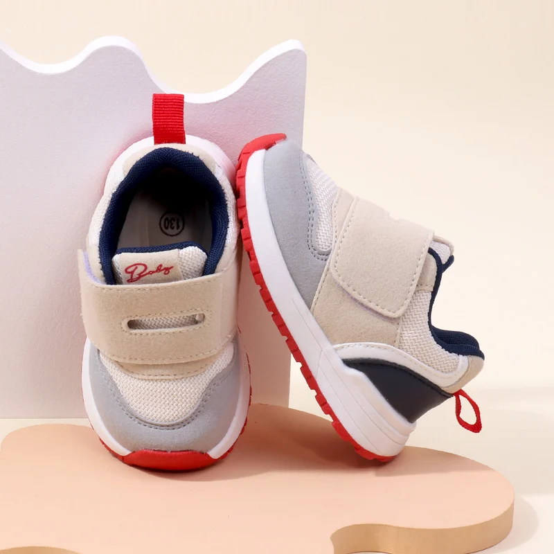 High Quality Unisex Toddler Sport Shoes for Boys Girls Light Weight Breathable Anti-Slip Flat Design-for Summer Spring Autumn supplier
