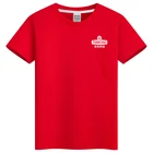 Cotton Shirt White Polyester / Cotton T Shirt Customization White Red Royal Blue Green Black Navy Blue Unisex Shirt