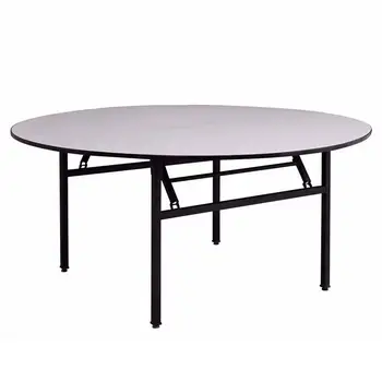 6ft 72" 8 Seater Dining 8ft Folding Acrylic Adjustable Small Aluminum And Chair Antique Wooden Half 60 Inch Round Banquet Table