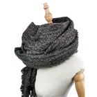 Cape Cape Shawl Family's New Winter Soft Touch Feeling Women's Scarves Warm Shawl Dual Purpose Cape