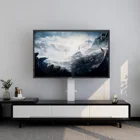 Tv To Electric Lifting TV Bracket Table Height Adjustable Non-Manually Adapted To Ergonomics