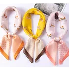 For Scarf For Women Women Satin Scarf For Hair 70cm Satin Silk Hijab Neck Scarf