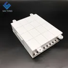 Ftth Box Cixi Saitong FTTH 8 Core Fiber Optic Terminal Box Indoor And Outdoor 8 Ports Mini Wall Mounted New Product
