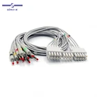 Banana Mortara EKG Leadwires 10 Lead Ecg Cable IEC Banana 4.0 Compatible