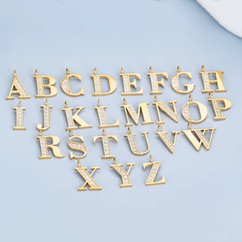 Personalized A B C D E F G H I J K L M N O P Q R S T U V W X Y Z 26 Accessories Alphabet Letter Necklace Pendant With Initial