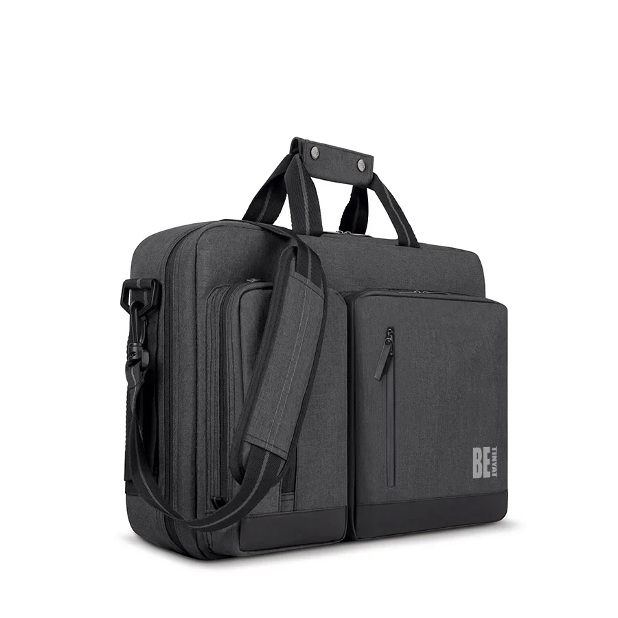 product tinyat black mixed briefcase can be customized logo-1