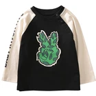 Boys Shirts Cotton Autumn Winter Baby Boys Long Sleeve T Shirts Printing Soft 100% Cotton Kids Baby T-shirts