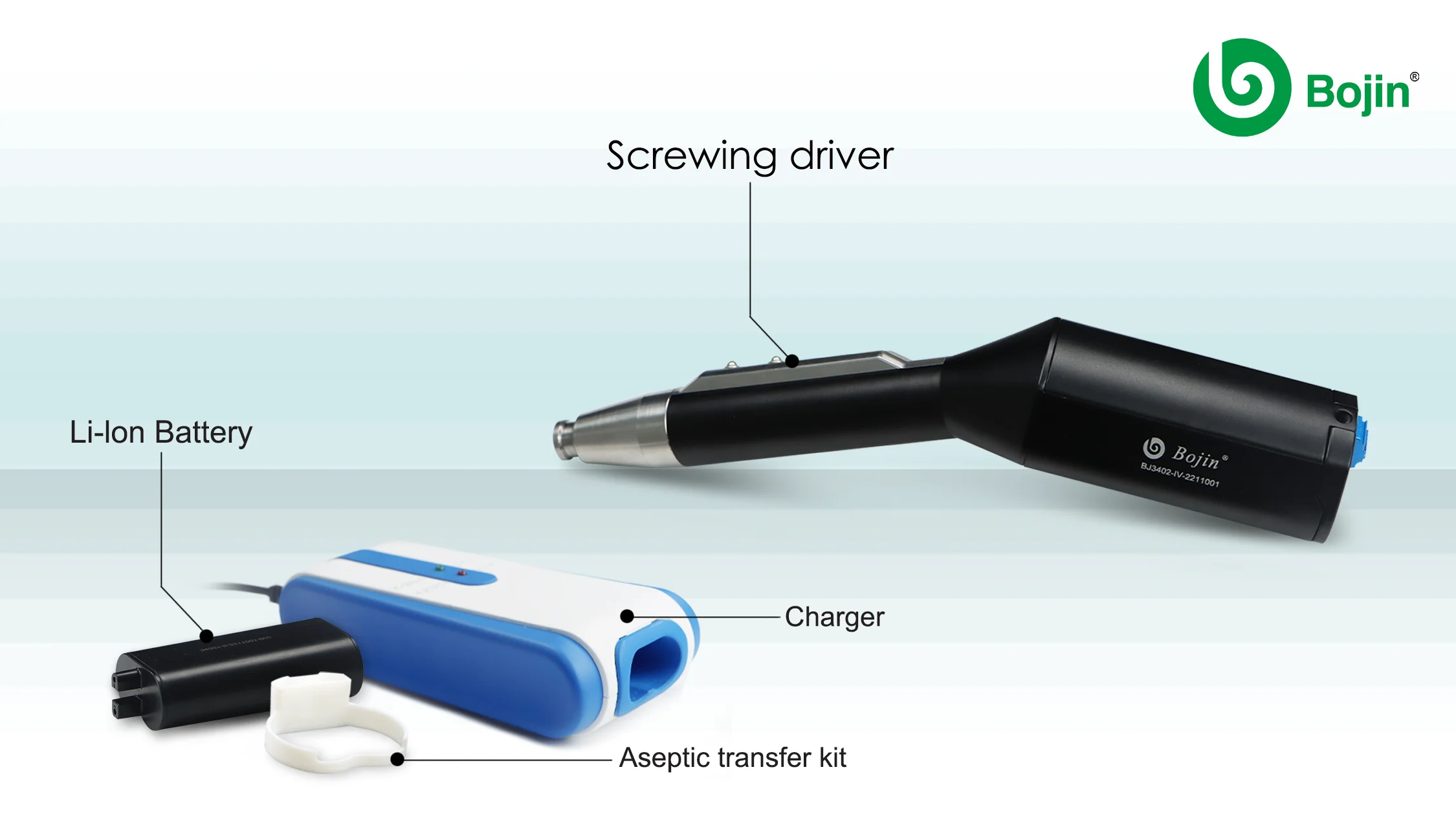 Bojin BJ3407-IV Pen-Type Power Tool Smart Driver - Precision Electric Screwdriver for Maxillofacial Surgery