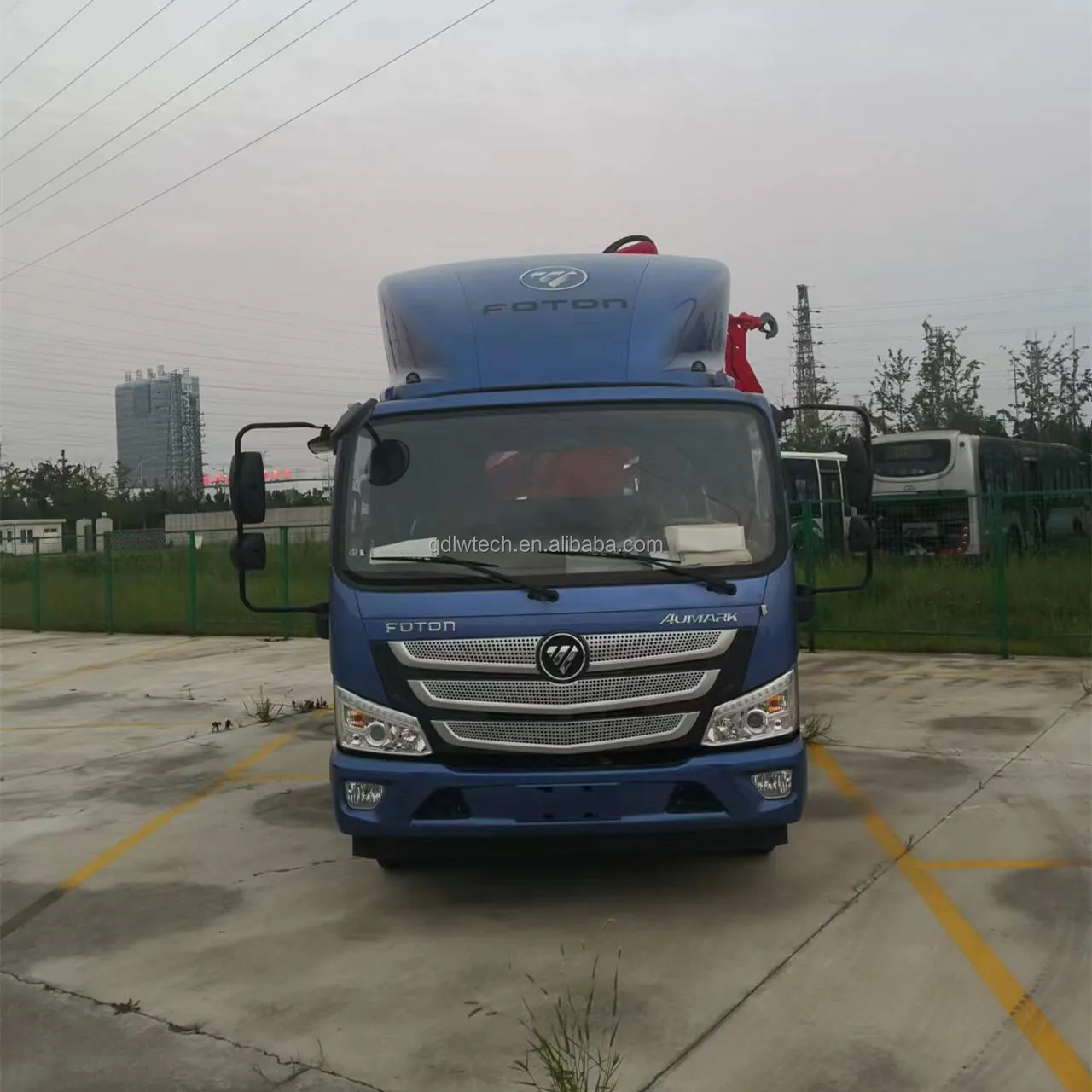 Foton Aumark Crane Cargo Truck Tons Load And Tons Crane Buy Tons