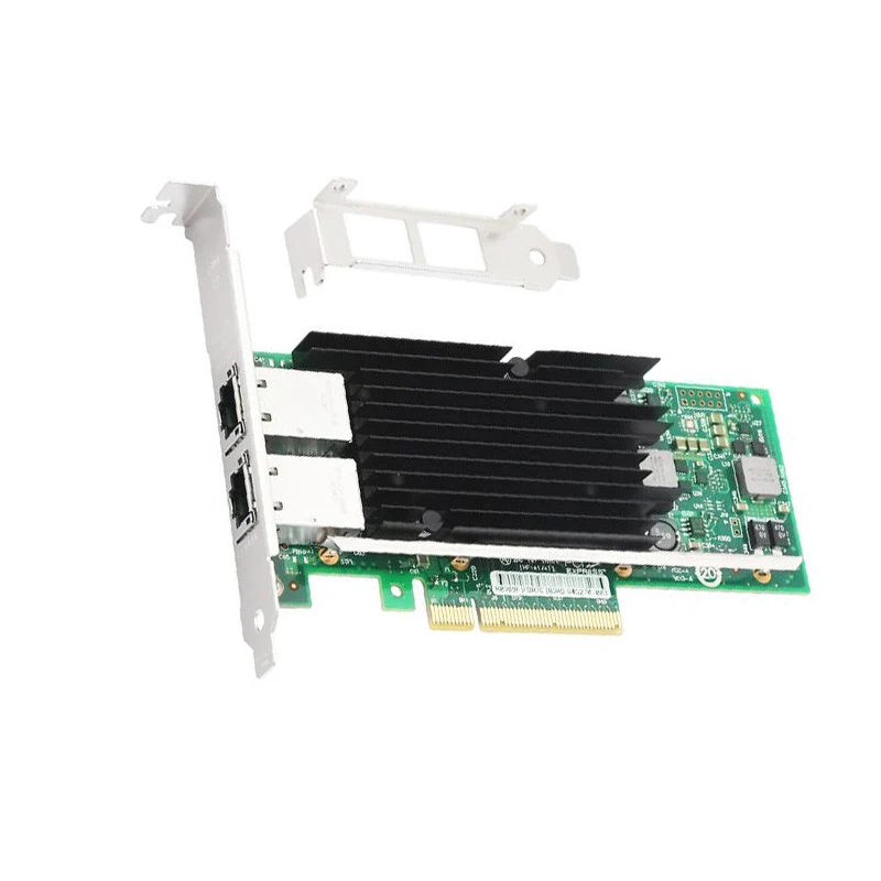 Intel X540-T2 100M 1G 10G RJ45 Compatible With PCI-E X8 X16 Slots Ethernet Adapter Sfp Network Card