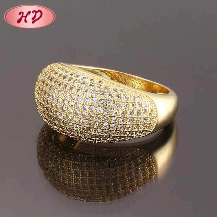 Hd 18k Gold Women Jewelry Custom Design 