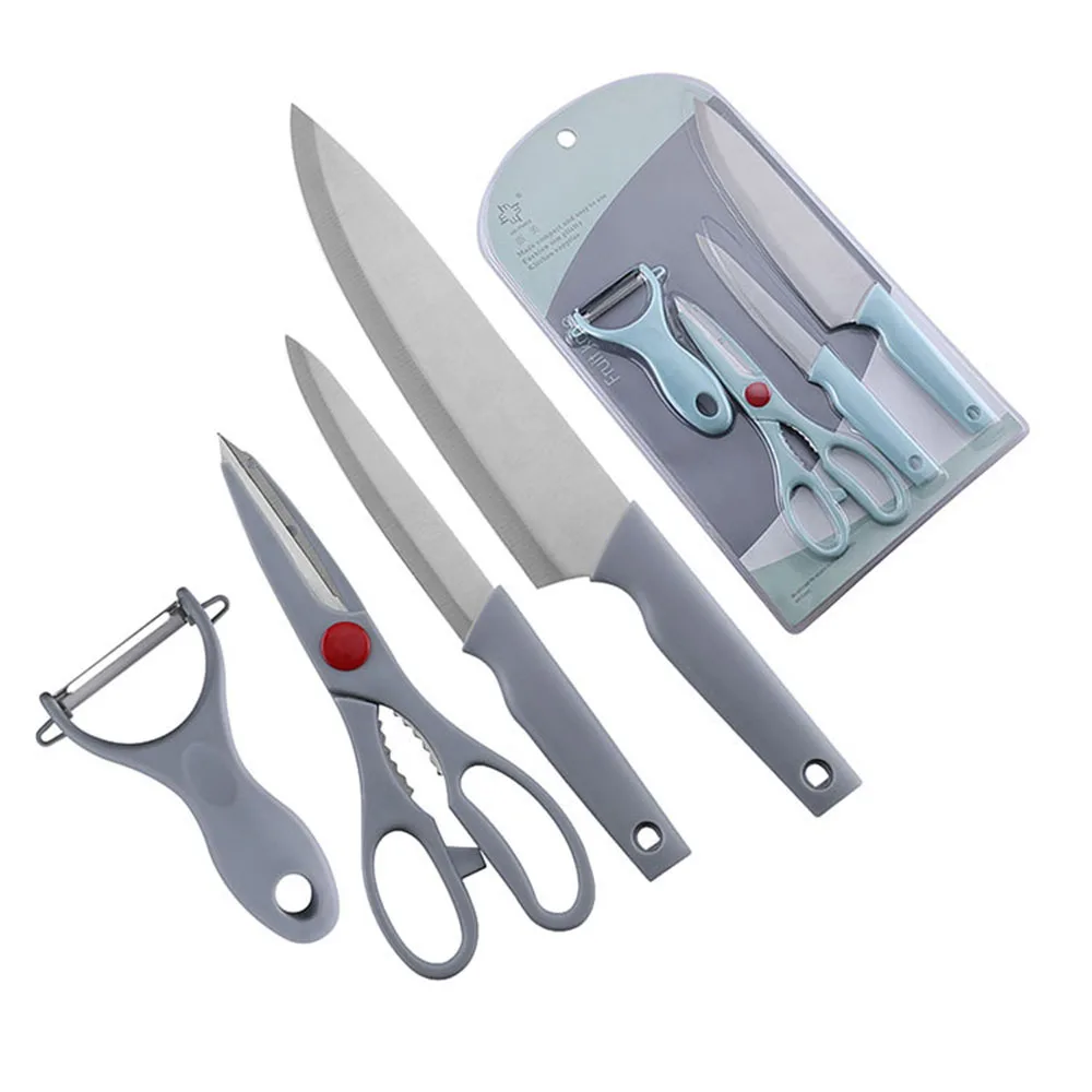 Best Seller Kitchen Home Chef Fruit Melon Grater Shears Four Sets Combination Knives