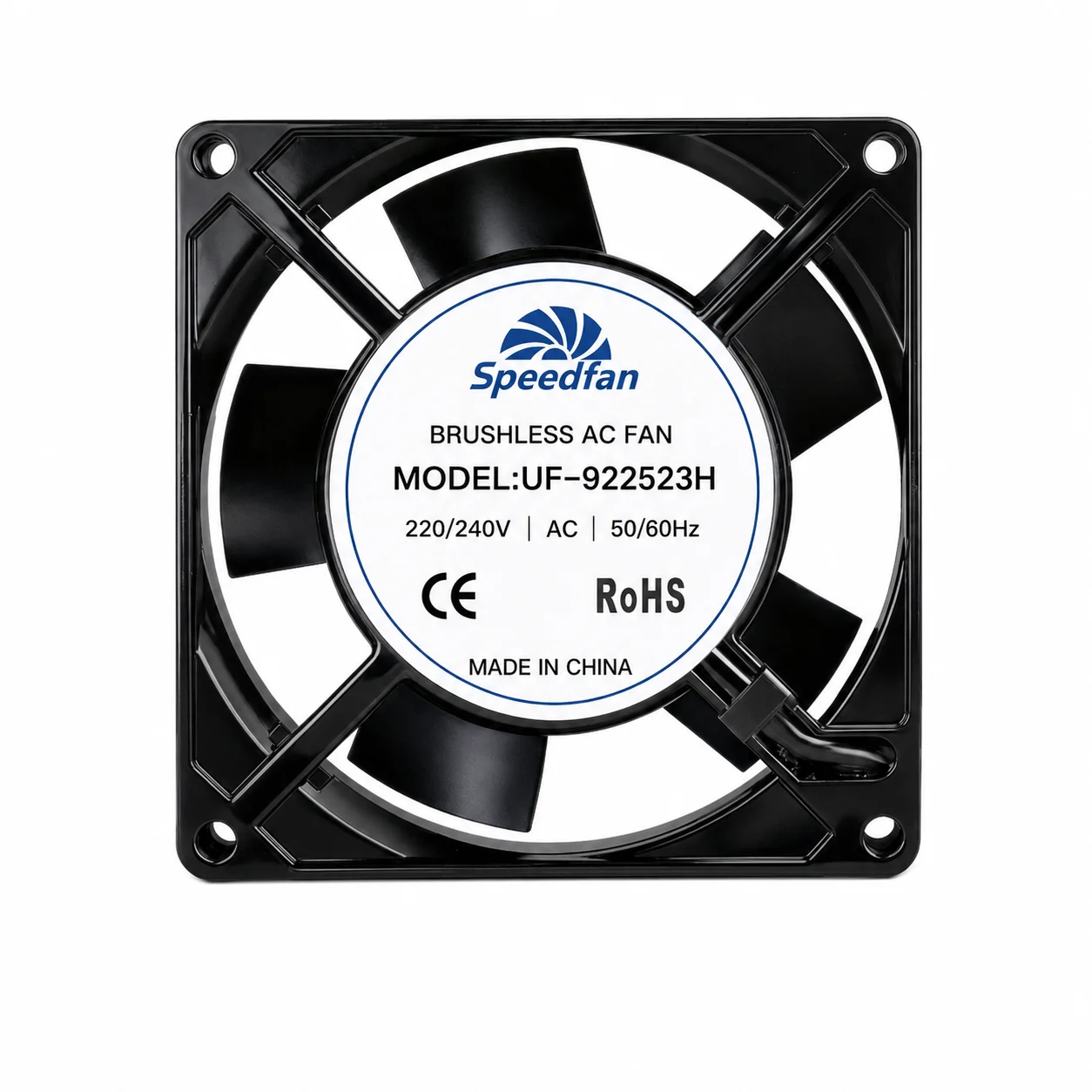 Axial Flow Fan, 92mm, 220V, CNC - detail 2