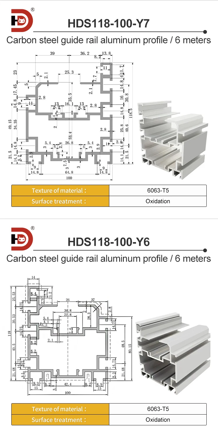 00118 Aluminum Profile 3x Speed Drive Head and Tail 38.1 Pitch Speed Chain Tensioning Seat BS30C212A Customizable supplier