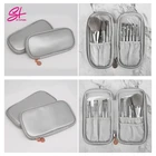 Brushes Brush Promotion Fiber Hair Eyeshadow Mini Travel Makeup Brushes Set Custom 8PCS Professional Makeup Brush Kit