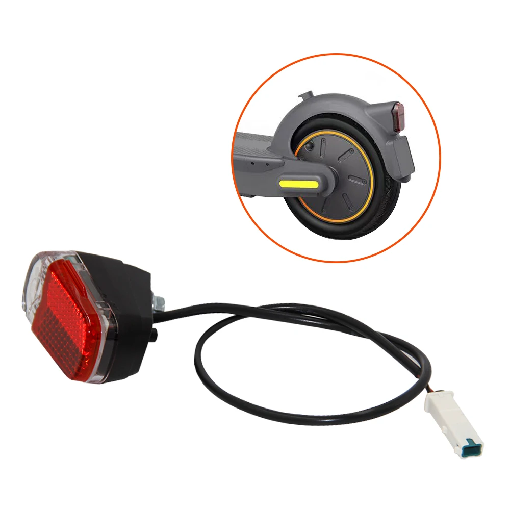 Max G30D Electric Scooter Accessories Rear Fender Taillight Stoplight Lamp Mudguard Lights-Sharing Scooter Parts
