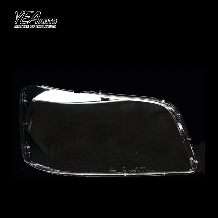 product yea auto car headlight cover headlight glass lens glass for toyota highlander lens cover 2004 2005 2006 pc lampshade clear shell598-4