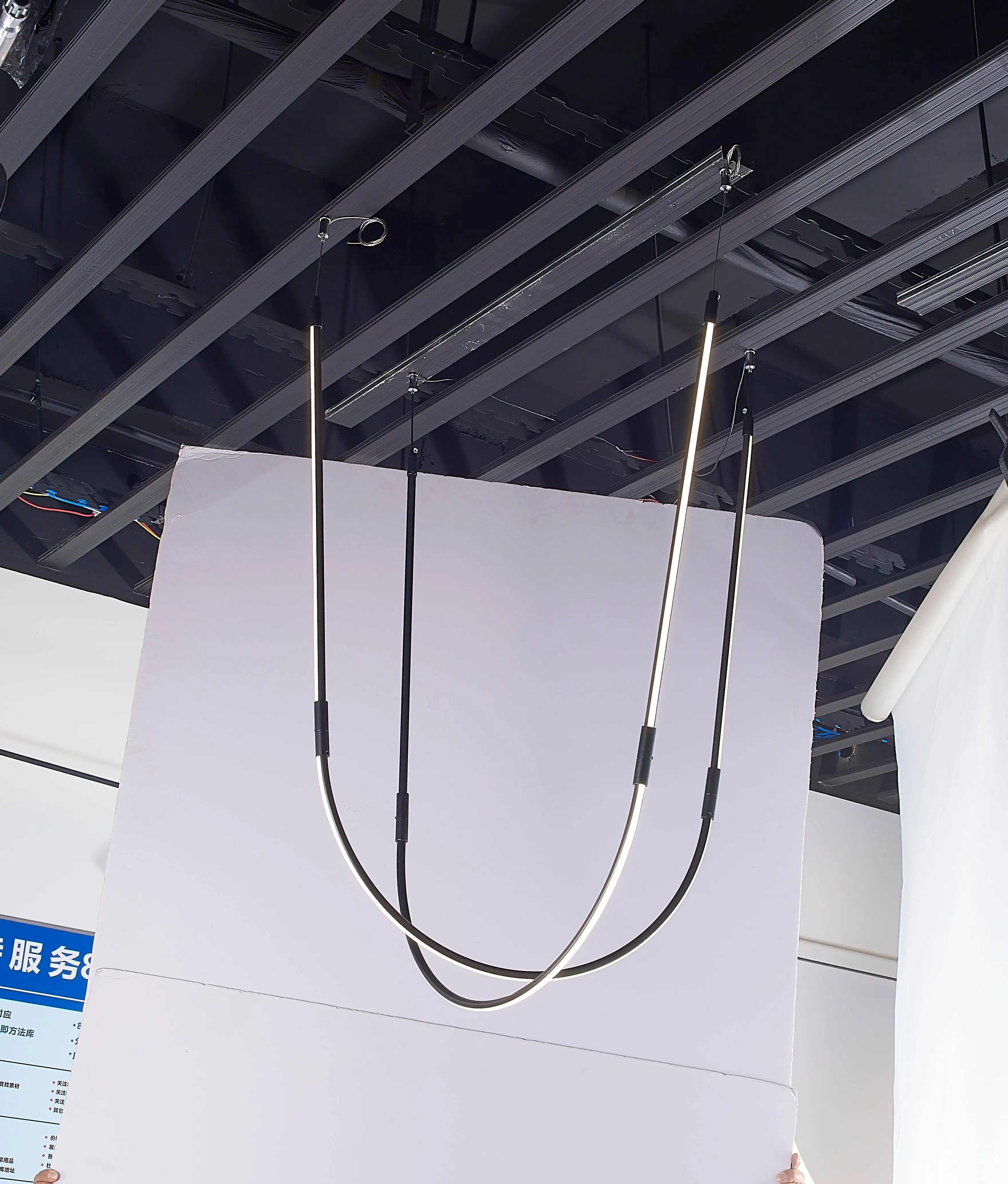 现代工业设计魔方天际线壁灯表面安装线灯客厅过道卧室床头酒店