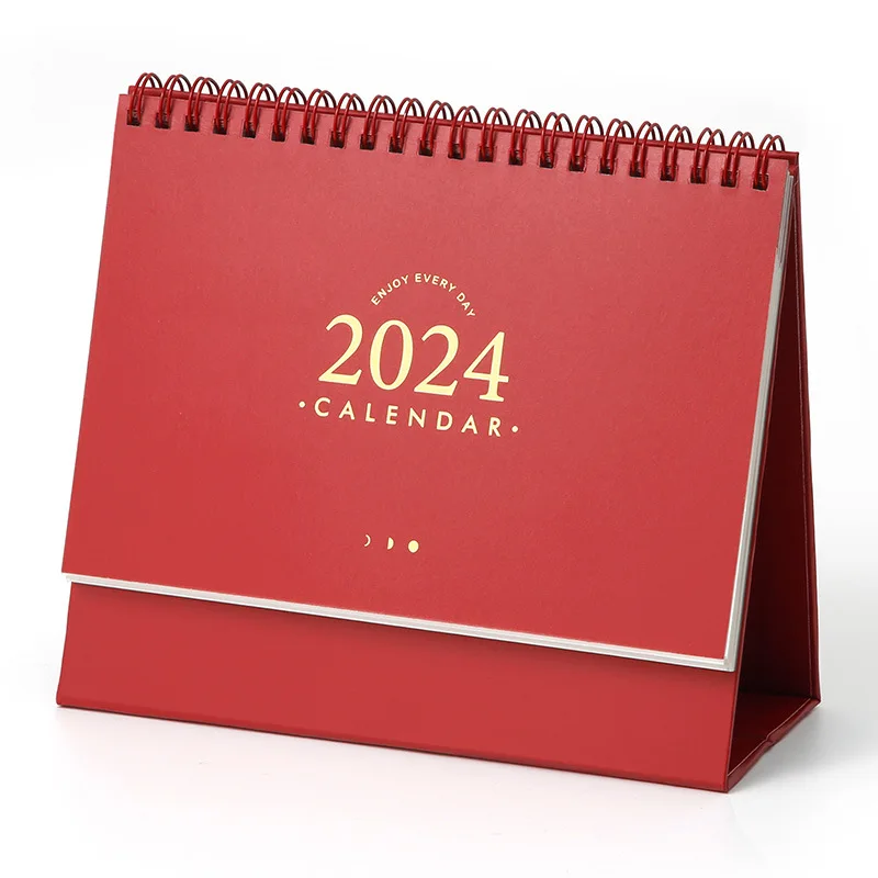 New 2024 Ins Minimalist Desk Calendar Office Desktop Decoration New