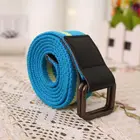 Mens Belt OEM Supplier Custom Design Fashion Fabric Braided Waist Mens Canvas Belt