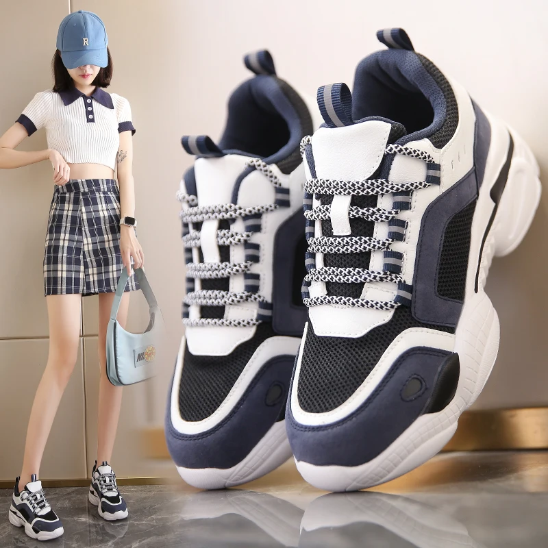 platform wedge sneakers