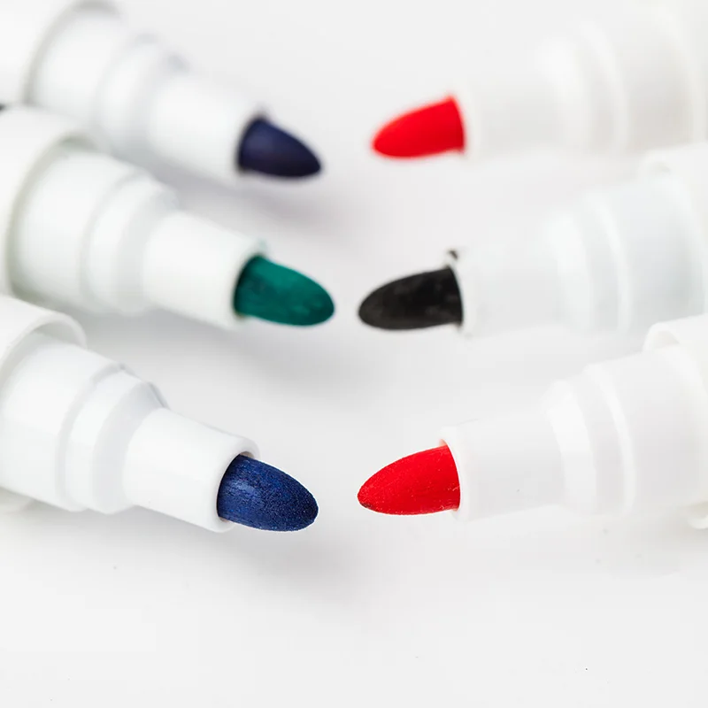 Best Selling 4 Colors Dry Erase Marker Pen Custom Logo Whiteboard Pen Assorted Colors Whiteboard Dry Erase Markers Pens