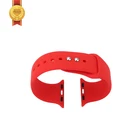 Apple Official Solid Color Silicone Buckle Wrist Strap 38mm 42mm For Apple Watch 1 2 3 4 5 6 40mm 44mm Watch Band