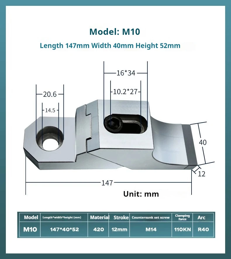 Bench Vice Workholding Fixturing CNC Side Fixture Clamp Fixed M8 Precision Fixtures Clamping OK Vise Vice Frog Clamps Flat End